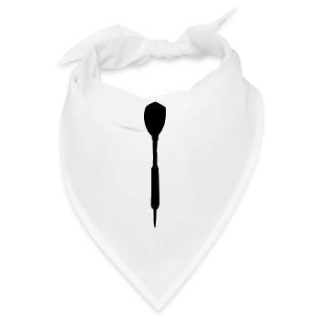 dartpfeil - Bandana - Weiß - Vorne