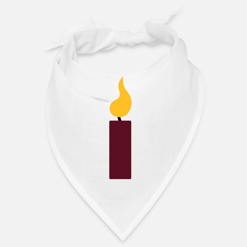 1. Geburtstag - Kerze Bandana