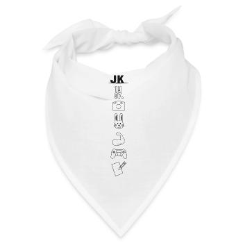 K-Pop - Bandana - Weiß - Vorne