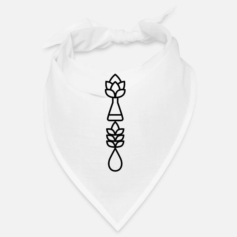 Main Elements of beer. Bandana