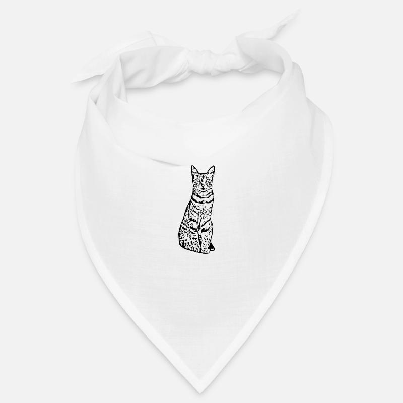 Katze Kätzchen Katzenshirt Geschenk Bandana