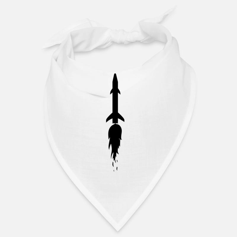 rakete rocket space shuttle ufo raumschiff mond Bandana