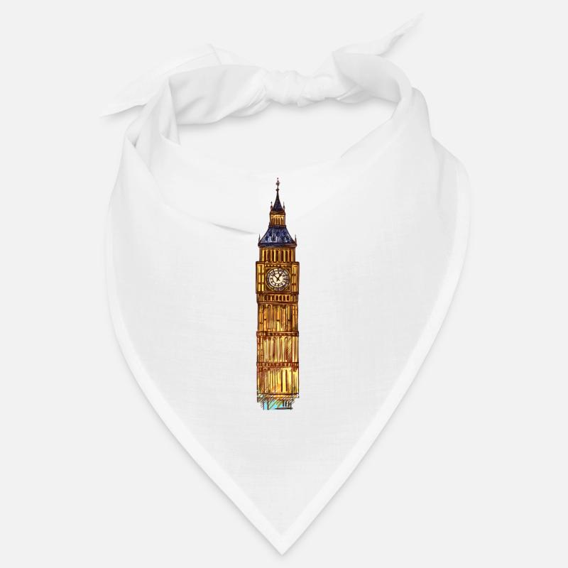 Londres Angleterre Big Ben Bandana