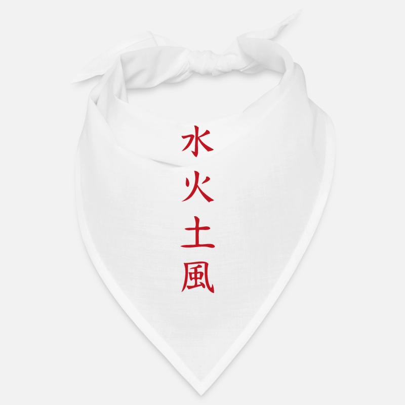 Elemente Shirt: Wasser, Feuer, Erde, Wind Bandana