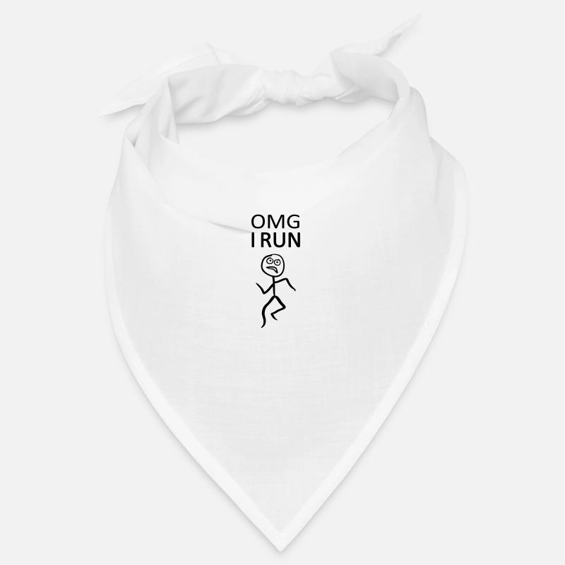 Omg, ich laufe - laufen, läufer Bandana