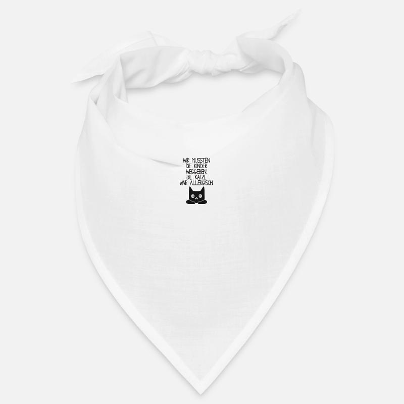 Kinder Allergie - Katze Bandana