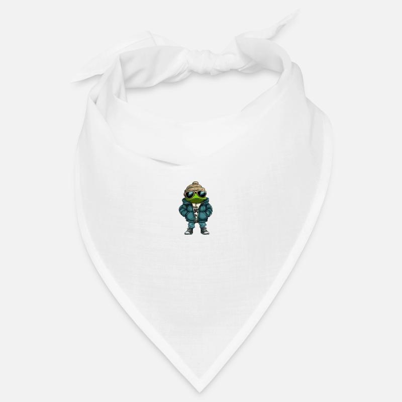 Frosch Winter Comic Bandana