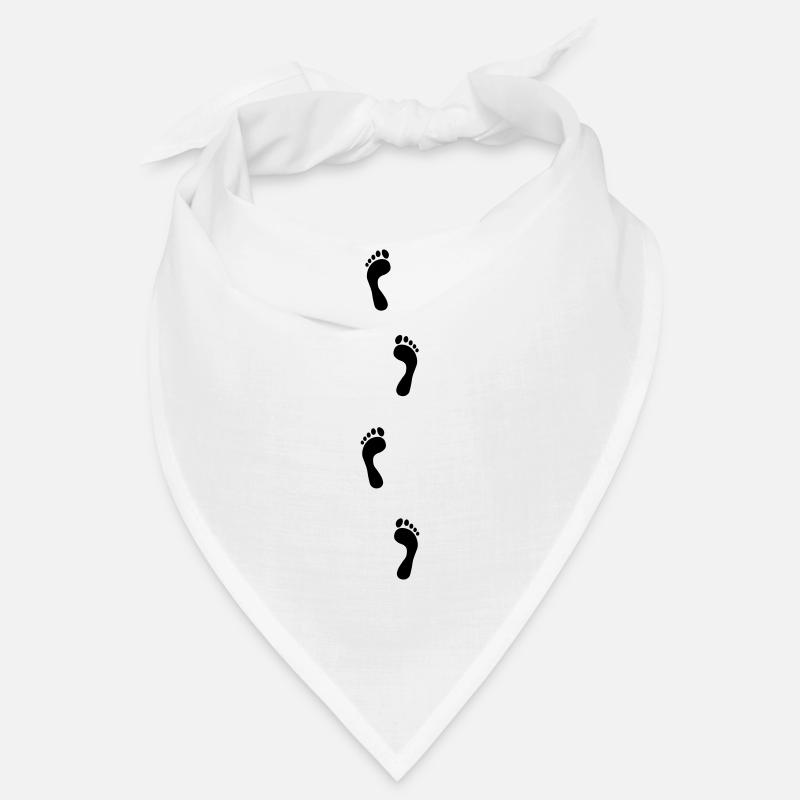 Footprints Bandana