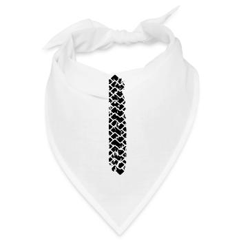 Brennen auf wilde 2 sein - Bandana - Weiß - Vorne