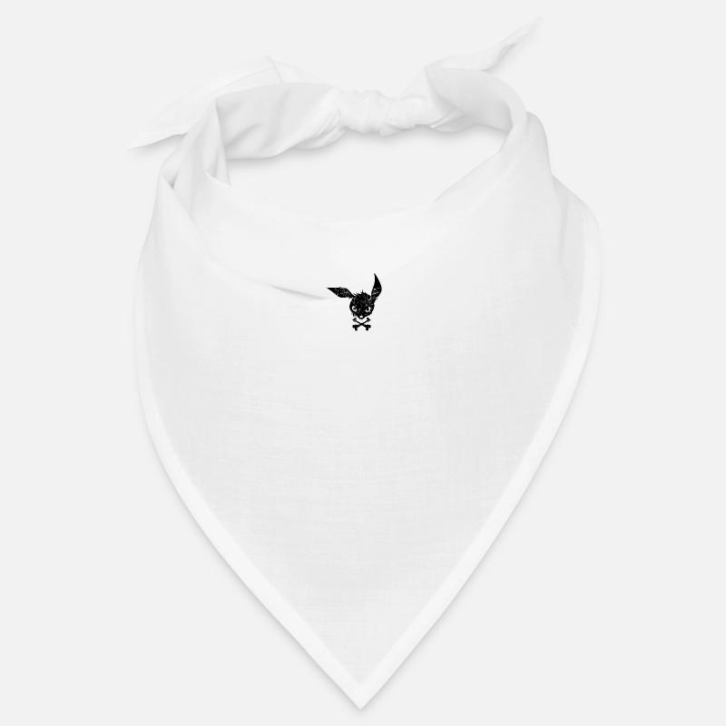 lapin enervé noir angry rabbit Bandana