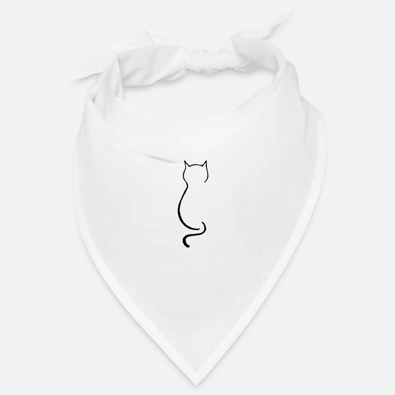 Chat assis Bandana
