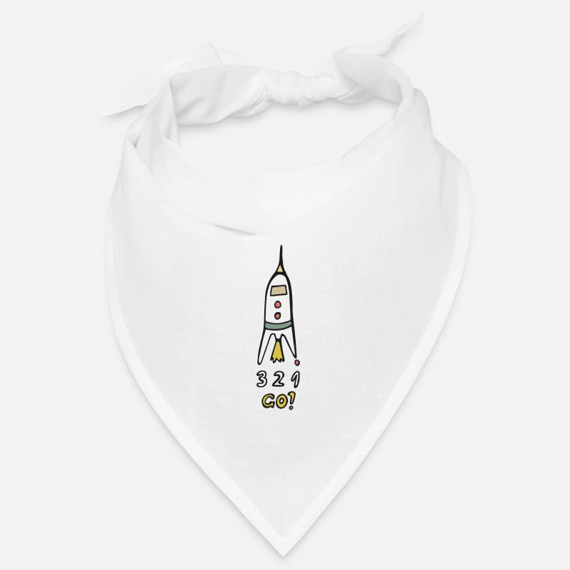 Fusée spatiale 3 2 1 Go ! Bandana