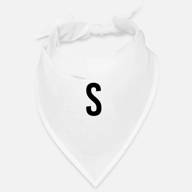 Buchstabe S Name Geschenk Geschenk idee Weihnachts Bandana