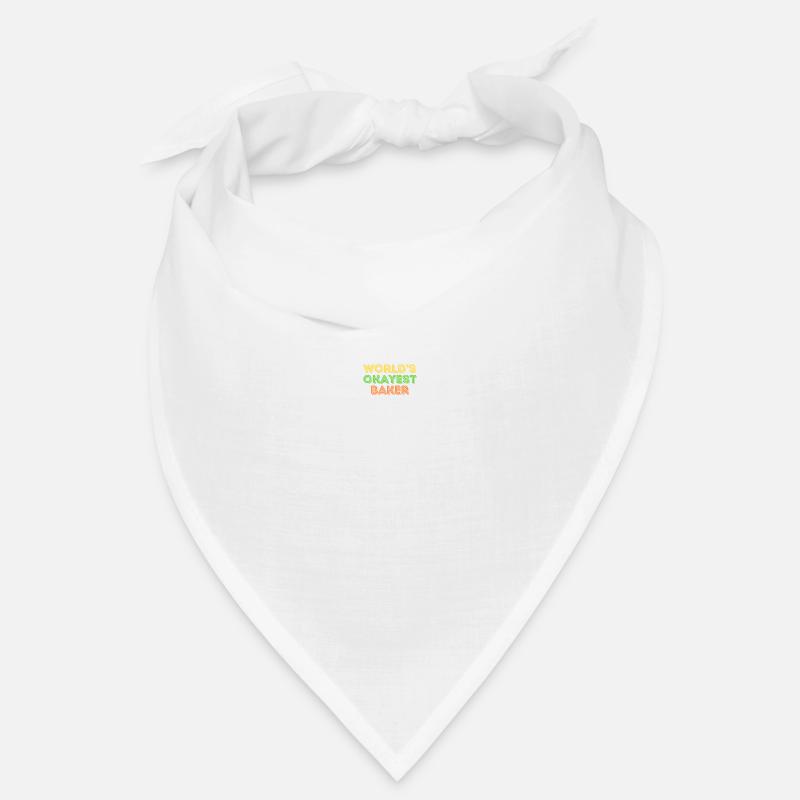 Okayest Baker Pastry Chef Kitchen Humor Bandana