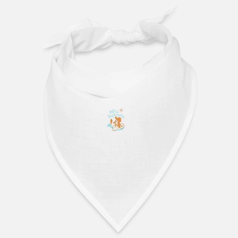 Fahrrad - Bandana - Weiß