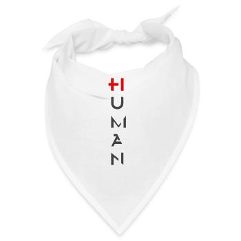 MENSCH - Bandana - Weiß - Vorne
