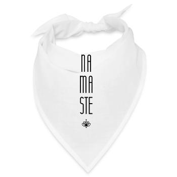 Namaste - Bandana - Weiß - Vorne