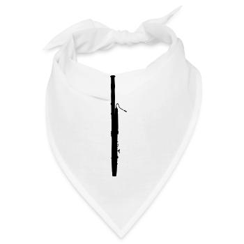 Fagott - Bandana - Weiß - Vorne