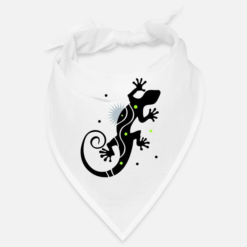 gecko - Bandana - blanc