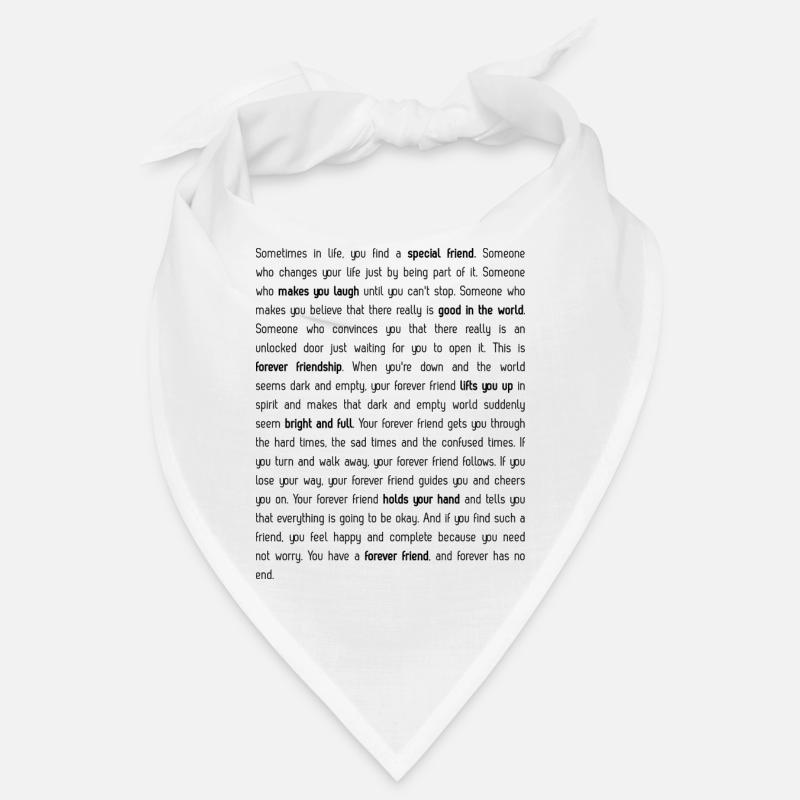 Forever has no end Bandana