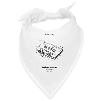 Audio compact cassette - Bandana - Weiß - Vorne