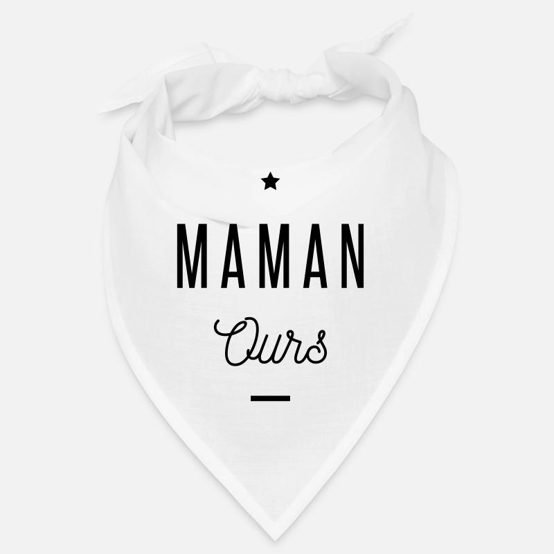 MAMAN OURS - Bandana - blanc