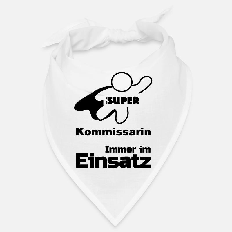 Super Kommissarin Geschenk Bandana