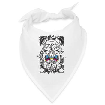 Asiatischer Gott - Bandana - Weiß - Vorne