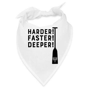 Drachenbootfahren Paddel Paddeln Boot Drachenboot - Bandana - Weiß - Vorne