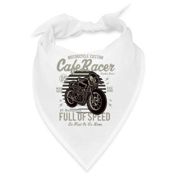 Cafe Racer - Bandana - Weiß - Vorne