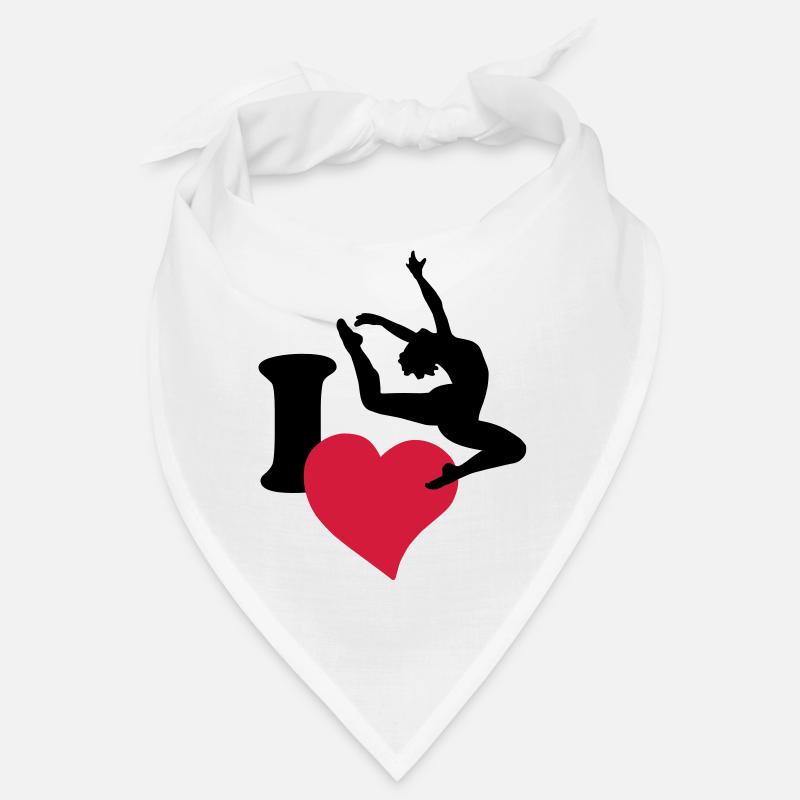 I love dancing - Ich liebe tanzen Bandana