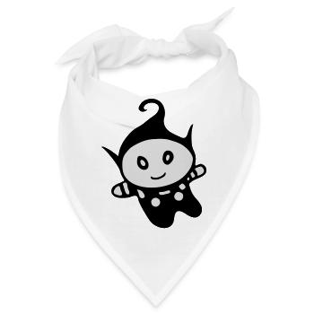Kobold - Bandana - Weiß - Vorne
