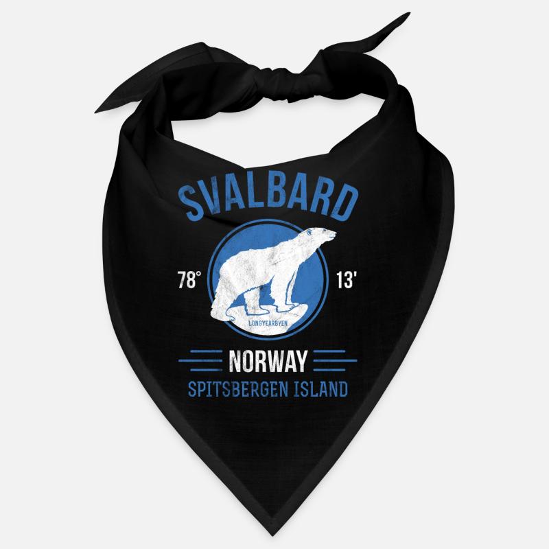 Spitzbergen Eisbär - Spitzbergen Norwegen Bandana