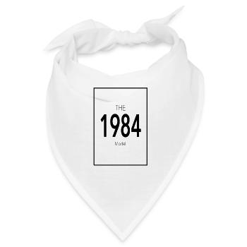 1984 Geburtsjahr Geburtstag - Bandana - Weiß - Vorne
