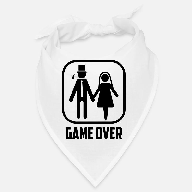Junggesellen abschied game over Hochzeit Bandana