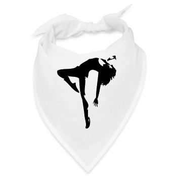 taenzer_5 - Bandana - Weiß - Vorne