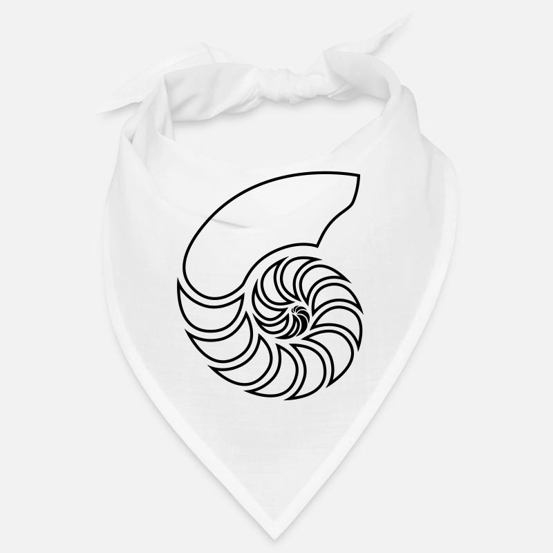 Nautilus Spirale Shell Bandana