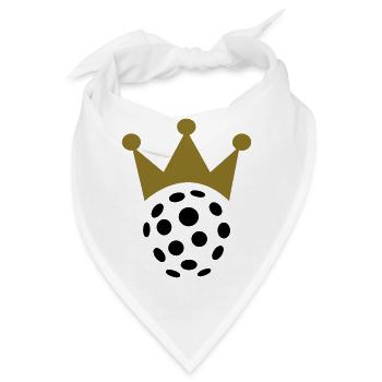 Floorball - Bandana - Weiß - Vorne
