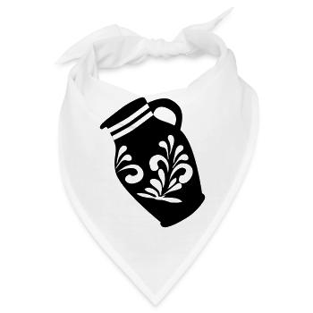 BEMBEL | Frankfurt Motive - Bandana - Weiß - Vorne