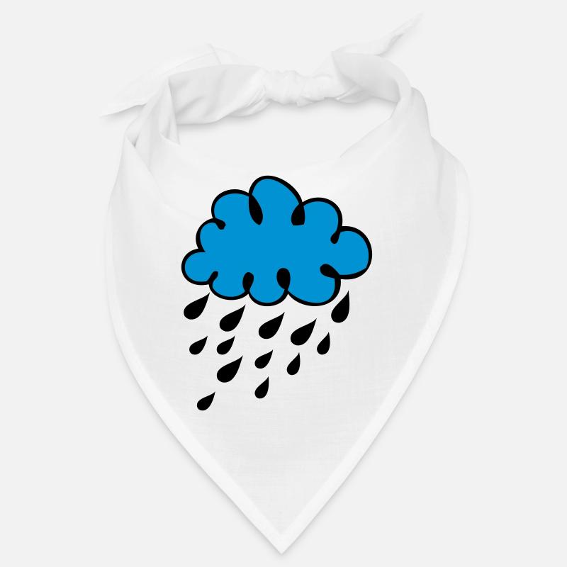 Couverture des gouttes de pluie Bandana