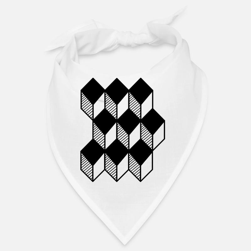 cube 3D Bandana