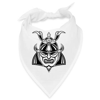 samurai - Bandana - Weiß - Vorne