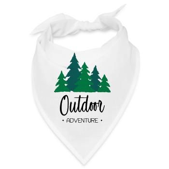 Outdoor Adventure - Bandana - Weiß - Vorne