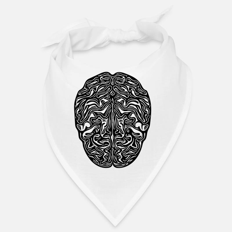Gehirn - Anatomischer Vector Bandana