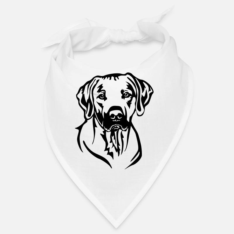 Rhodesian Ridgeback Kopf Bandana