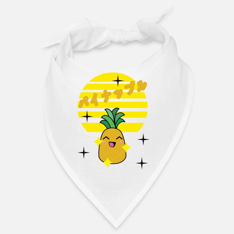 kawaii pineapple fun Bandana