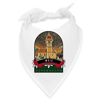 Weiz Steiermark Österreich Souvenir - Bandana - Weiß - Vorne