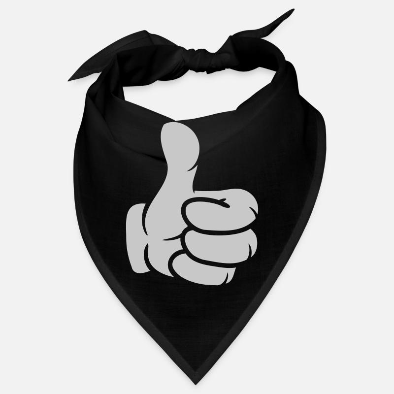 Hand Daumen hoch Comic Bandana
