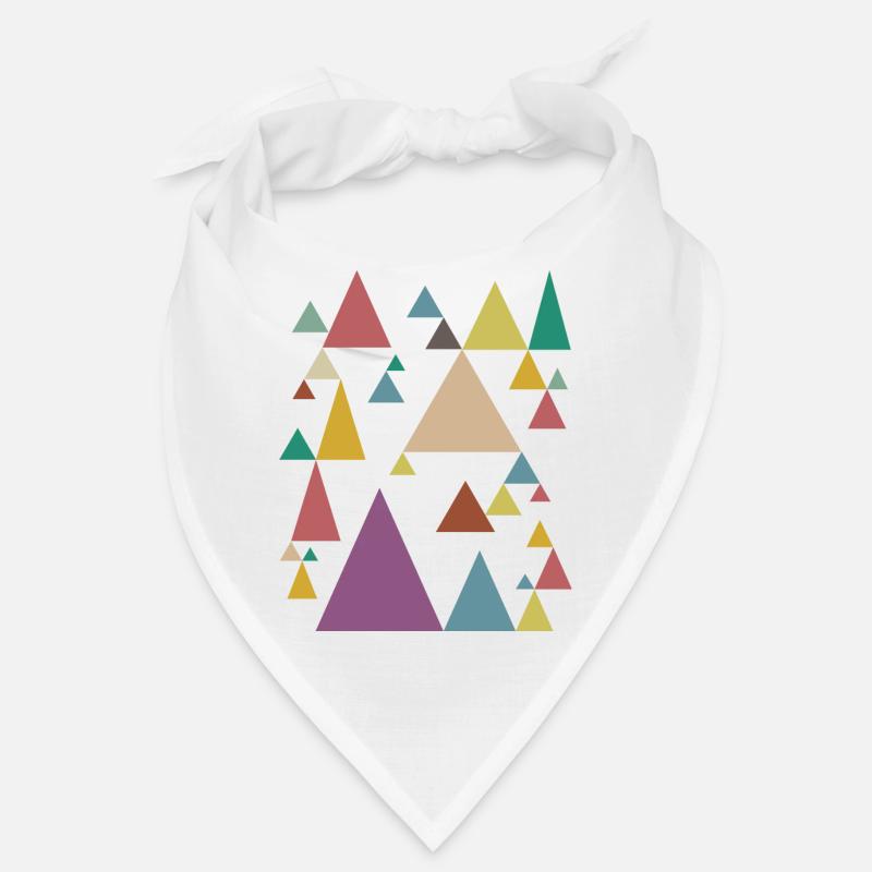 Colorful Pyramids Bandana