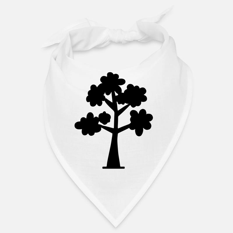 Tree Plant Illustration Drawing Gift Idea Bandana